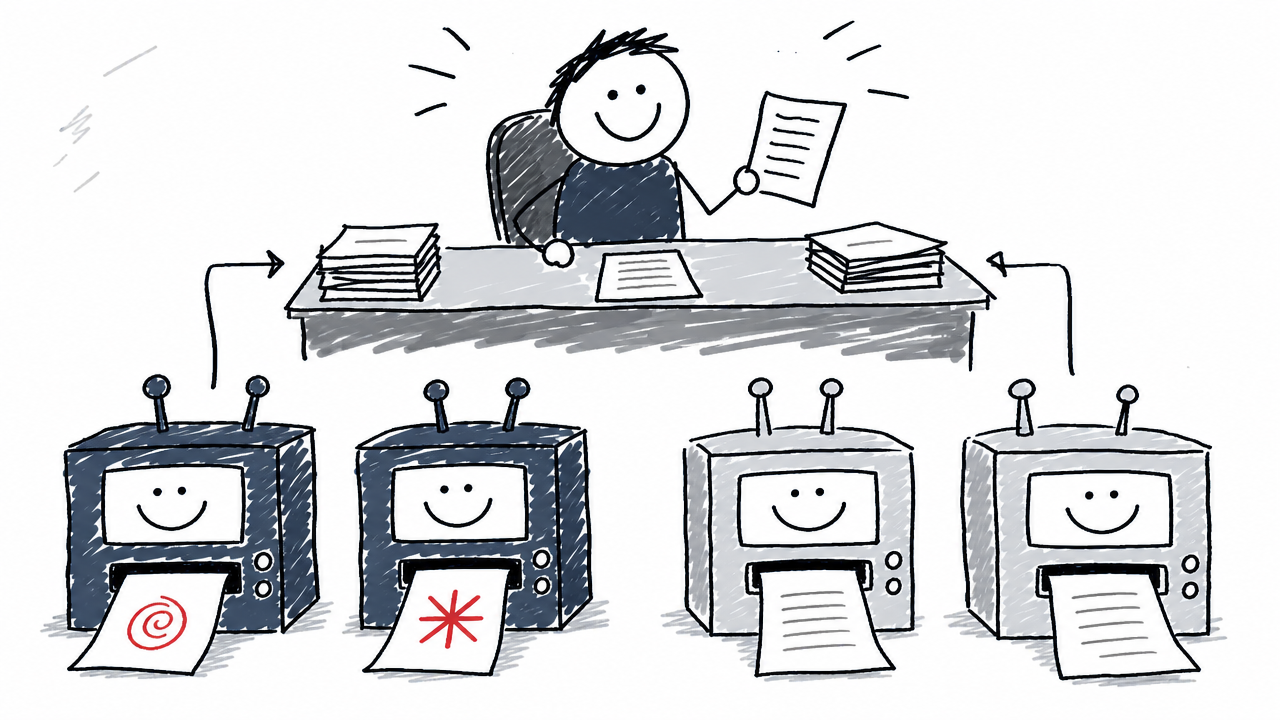 Provider-specific marks vary across commercial models, while human editors remain responsible for published work.